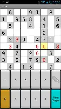 Sudoku Fácil Screen Shot 3