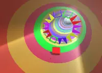 Colorful Shape Tunnel - 3D Endless Focus Game Screen Shot 1