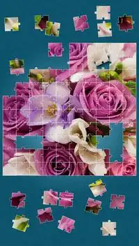 Flowers Puzzle Game Screen Shot 8