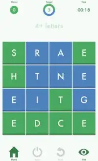 Turn Em Green: Word Puzzle Screen Shot 2