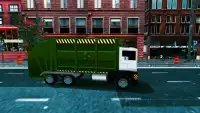 Blocky Garbage Truck Sim Screen Shot 0