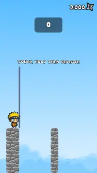 Shinobi Way - Ninja Skill Stick Jump Game Screen Shot 0