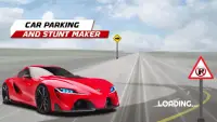Car Parking and Stunt Maker Screen Shot 0