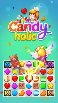 Candy holic : Sweet Puzzle Master Screen Shot 6
