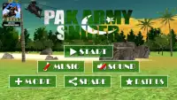 Pak Army Sniper: Jeux de tir gratuits- FPS Screen Shot 0
