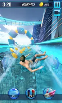สไลด์เดอร์น้ำ - Water Slide 3D Screen Shot 0