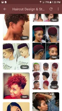 Black Girls Haircut Styles. Screen Shot 7