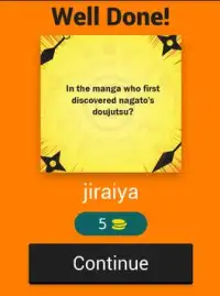 Shinobi Trivia: Naruto Screen Shot 15