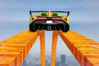 Longest Tightrope Mega Ramp Car Racing Stunts Game Screen Shot 3