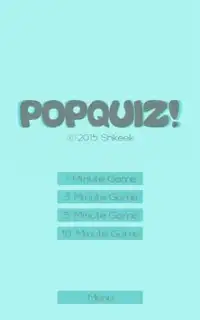 PopQuiz Trivia Game Screen Shot 5