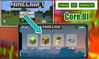 Core UI Concept Pack Addon for MCPE Screen Shot 1