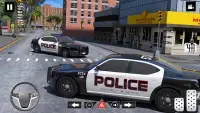 पुलिस कार ड्राइविंग गेम 3डी Screen Shot 0