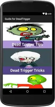 Guide for Dead Trigger Screen Shot 0