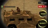 Lone Commando Desert Sniper 3D Screen Shot 0