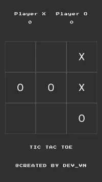 Tic Tac Toe Screen Shot 2