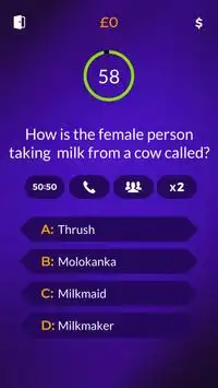 Millionaire 2018 - Trivia Quiz Online for Family Screen Shot 8