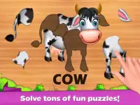 Educational puzzle for kids and toddlers Screen Shot 2