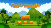 Jigsaw Fruit Kids Puzzle Screen Shot 0