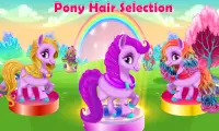 Rainbow Pony Horse Makeover: Pet Grooming Salon. Screen Shot 4