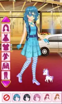 Anime Dress Up Games For Girls : Kawaii Dress Up Screen Shot 1