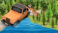 Offroad Pelancong Jeep Memandu Permainan 2018 Screen Shot 1