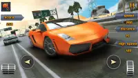 Game balap mobil jalan raya 3D Screen Shot 2
