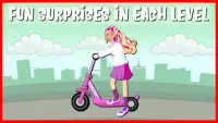Scooter Rider : Girl Games Screen Shot 2
