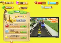 Subway banana rush Screen Shot 0