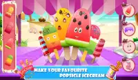 Дети Ice Cream Popsicle Free: Summer Ice Pop Screen Shot 7