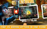 Hidden Letters 100 Levels : Find Alphabet #4 Screen Shot 1