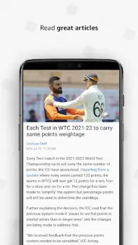 Cricbuzz - Live Cricket Scores Screen Shot 7