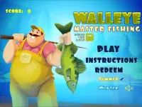Walleye Master Fishing Screen Shot 0