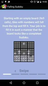Falling Sudoku Screen Shot 1