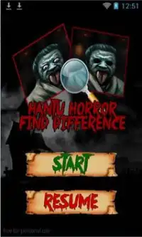 Hantu Horror Find Difference 1 Screen Shot 0
