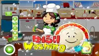 dish washing : girls cleaning kitchen game Screen Shot 10