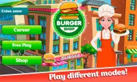 Burger Shop: Restaurant Chef Screen Shot 0