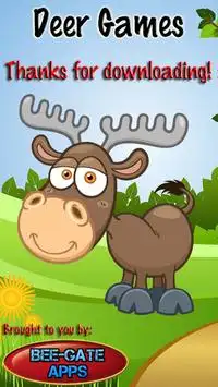 Deer Games for Kids Free Screen Shot 0