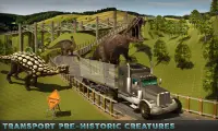 Jungle Dino Truck Transport 3D Screen Shot 1