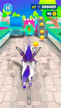 Unicorn Dash: Fun Runner 2023 Screen Shot 3