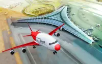 modern pesawat terbang pendaratan petualangan 3D Screen Shot 5