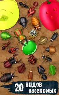 Hexapod игра насекомые жуки тараканы муравьи клещи Screen Shot 5