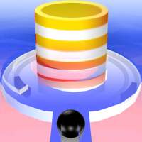 color tower stack shoot ball 3d