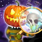 Halloween Lost City Hidden Object Game