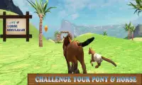 Pony Horse Simulator Kids 3D Screen Shot 2