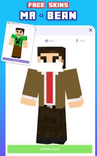 Mod Mr-Bean For MCPE Screen Shot 1