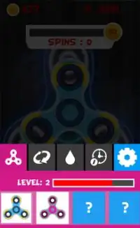 Fidget Spinner Game Screen Shot 1