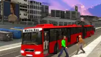 Simulateur de bus de ville de luxe mondial 2019 Screen Shot 1