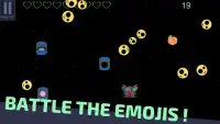 Emojis in Space - Retro Game Screen Shot 1
