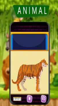 الحيوانات بانوراما الألغاز سهلة Screen Shot 4