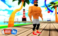 3D bodybuilding fitness game - Screen Shot 0